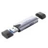 Type-C ve USB 3.0 SD-MicroSD TF Kart Okuyucu