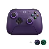 Ultimate 2 Wireless Gaming Controller with TMR Joysticks, Switchable Hall Effect/Tactile Triggers, Motion Control, 8Speed Wireless Tech, Charging Dock, RGB Fire Ring for PC & Android - Purper