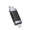 USB Type-C SD TF Micro SD Kart Okuyucu