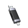 USB Type-C SD TF Micro SD Kart Okuyucu