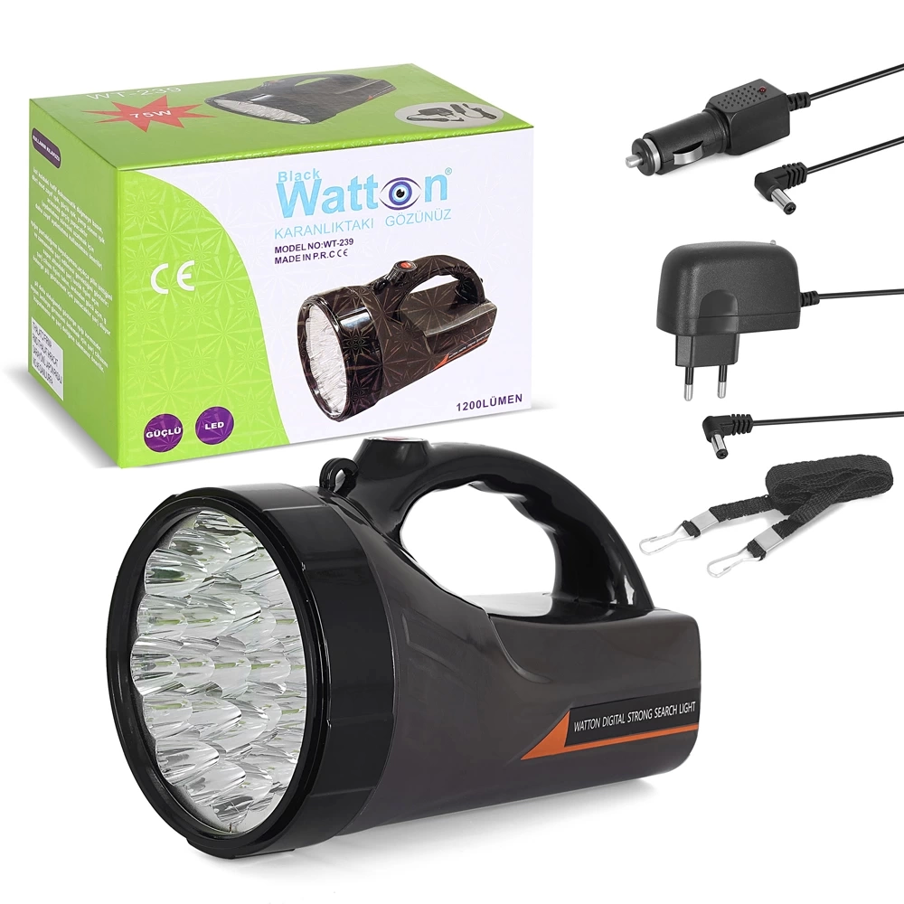 1200 Lmen 25 Ledli El Feneri  Wt-239