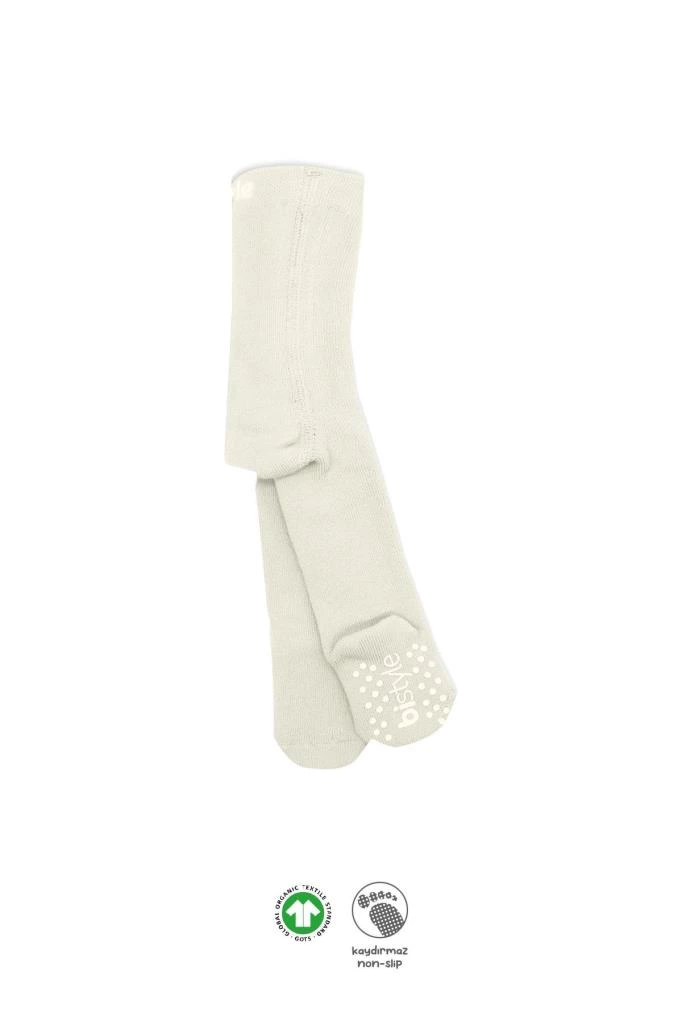 Mey İthalat®   Kaymaz Basic Külotlu Çorap 50501 Ekru
