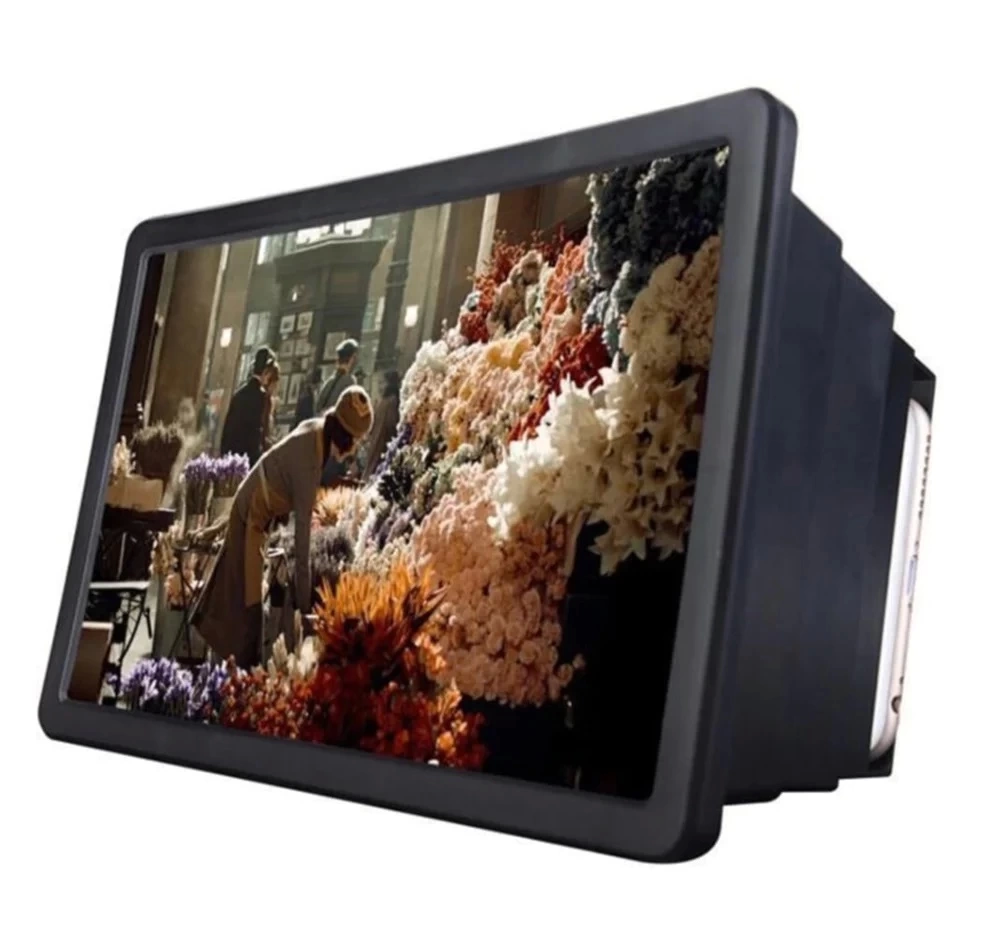 Cep Telefonu 3d Ekran Byteci Tv Grnml Mercekli Stand F2
