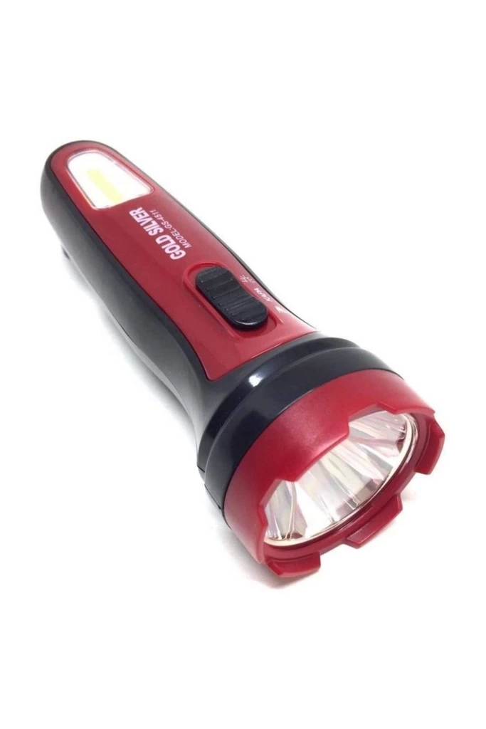 Gold Slver Gs-4511 1 Watt+1 Watt Cob Led'li arjl El Feneri