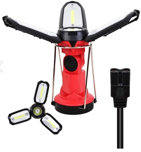 P-8801 arjl Katlanabilir 3xcob Led+ 3w Led ok Fonksiyonlu Kamp Feneri