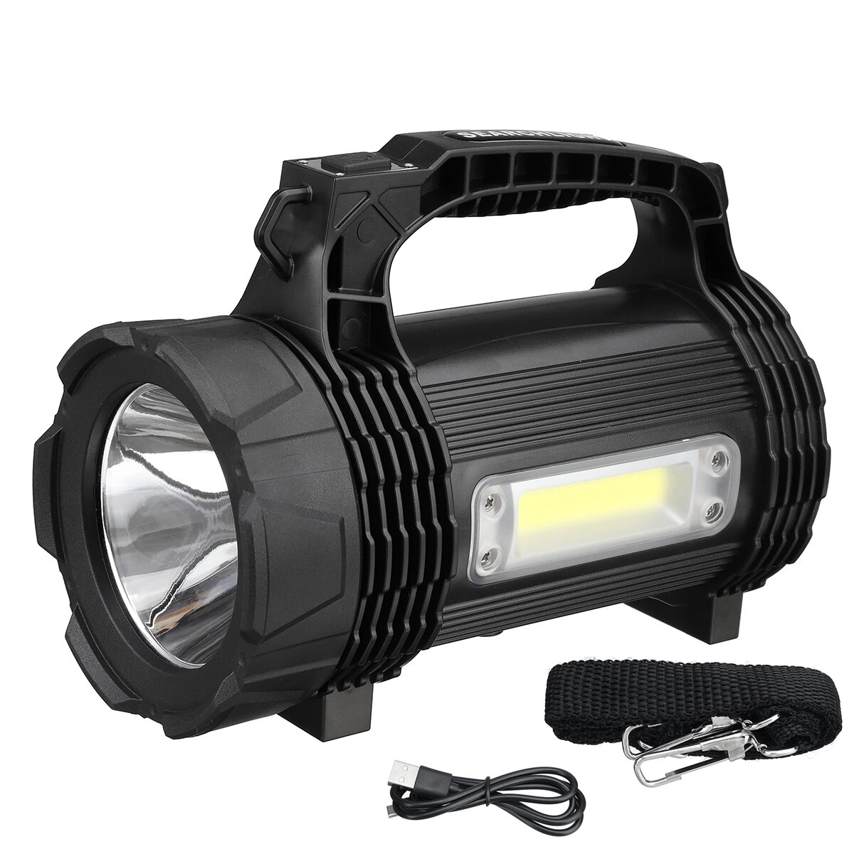 Ps-889 Su Geirmez Yksek Gl Osram Led 30w arj Edilebilir Powerbank zellikli Profesyonel El Feneri