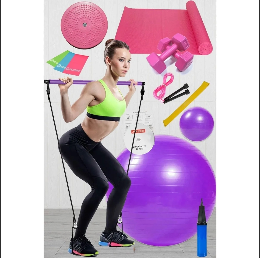 Squat Pilates Studio Evde Spor Egzersiz ubuu Squat Pilates Bar