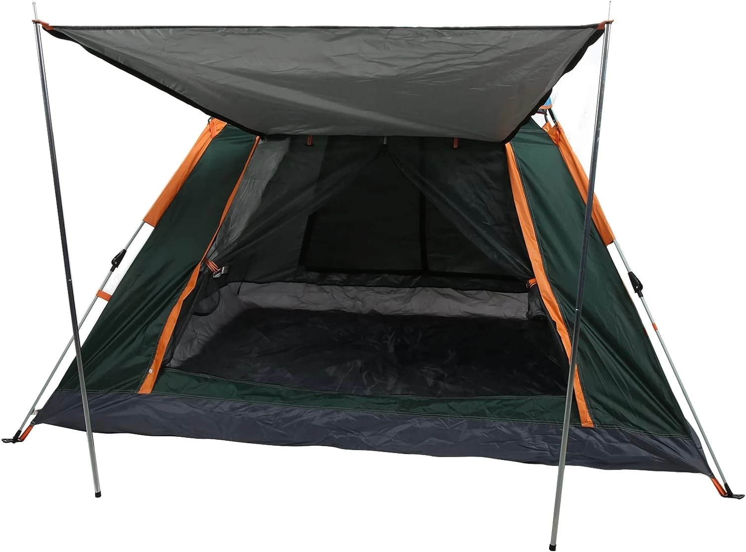 Tam Otomatik Su Ve Rzgar Geirmez Glgelikli Tenteli 6 Kiilik Kamp adr 240*240*155cm
