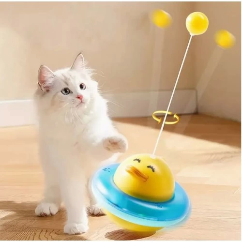 UFO ekilli rdek Kedi Oyunca