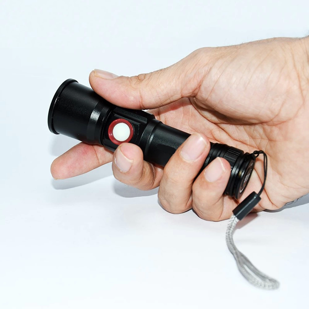 Xml-2 Led 1.000 Lmen  Usb arjl El Feneri  Wt-611