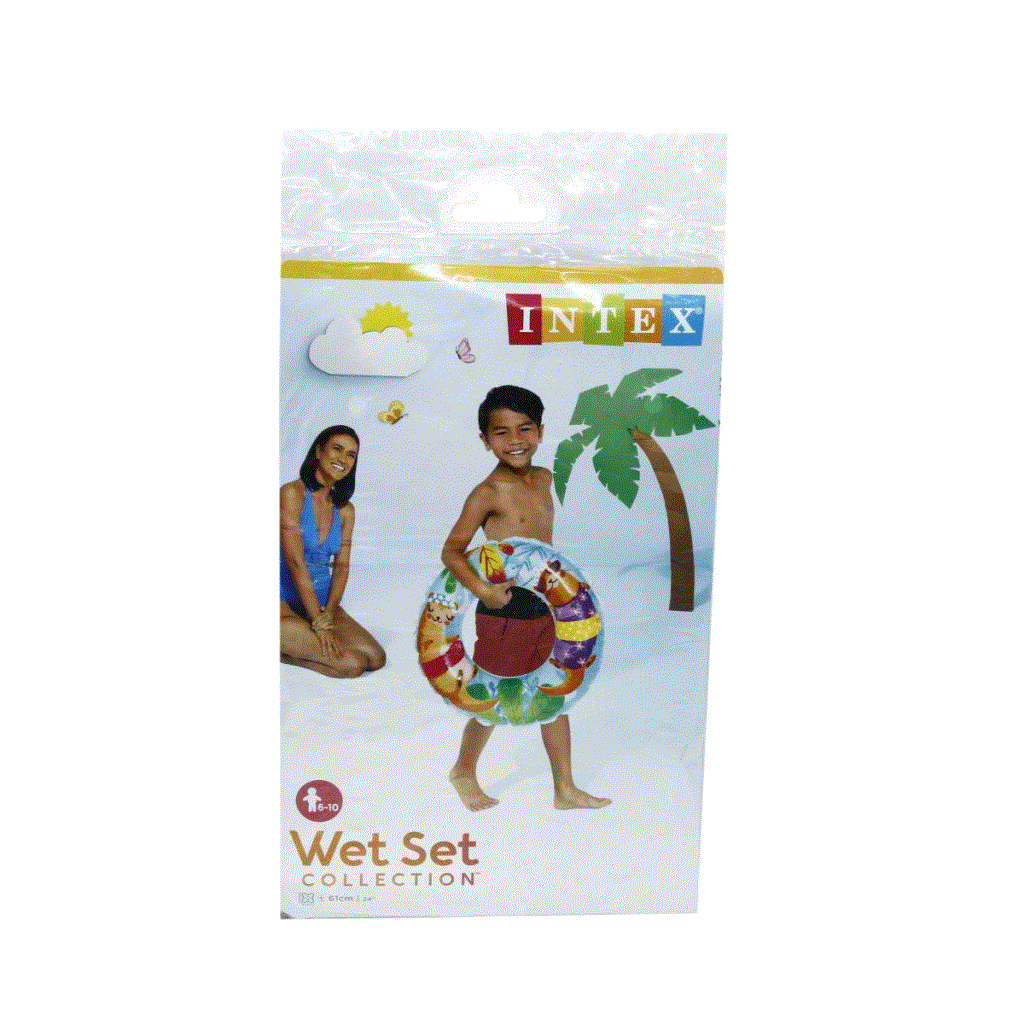 BFS  IS59242 Şeffaf Baskılı Simit 61 cm - Vardem Oyuncak