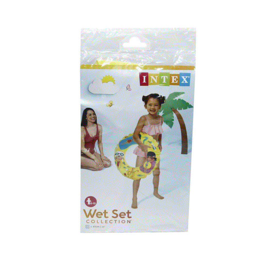 BFS  IS59242 Şeffaf Baskılı Simit 61 cm - Vardem Oyuncak