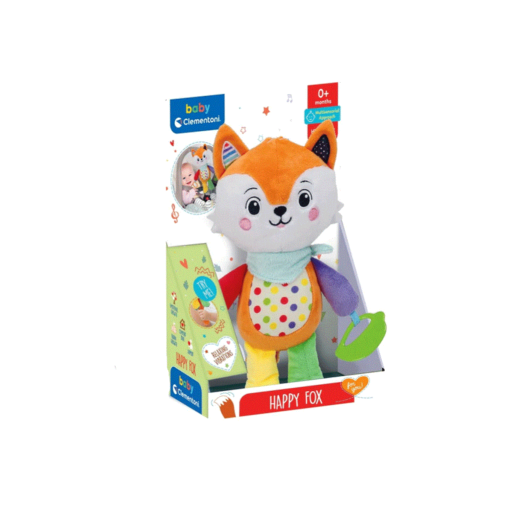 BFS Nessiworld 17792 Baby Clementoni - Aktiviteli Pelüş Tilki