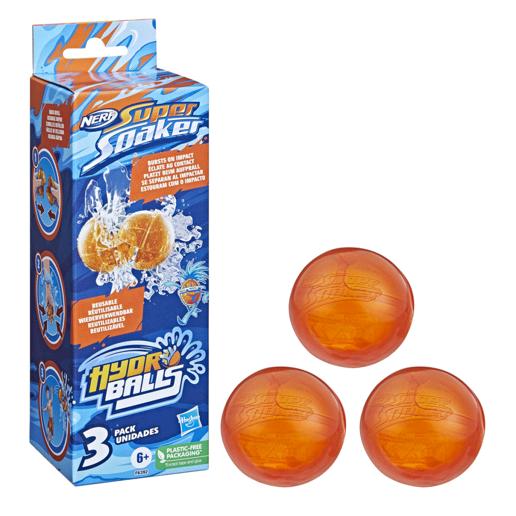 BFS Nessiworld F6392 Nerf Super Soaker Hydro Balls 3lü +6 yaş