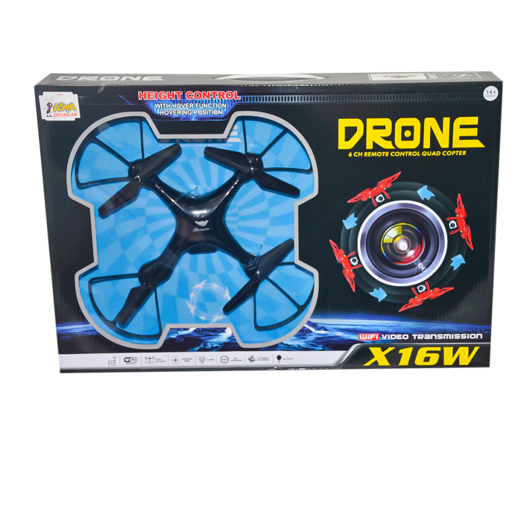 BFS 22571-X16W Kumandalı Kameralı Drone - Asya Oyuncak