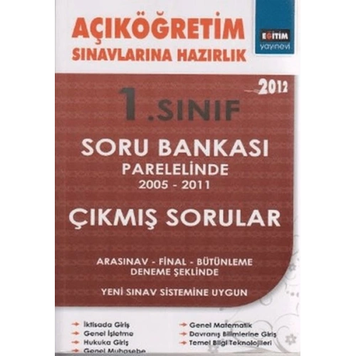 1. Sınıf Açıköğretim Sınavlarına Hazırlık
