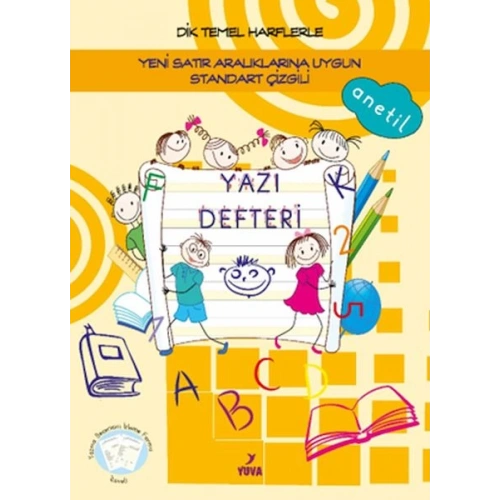 1. Sınıf Yazı Defteri Standart Çizgili - Büyük Boy