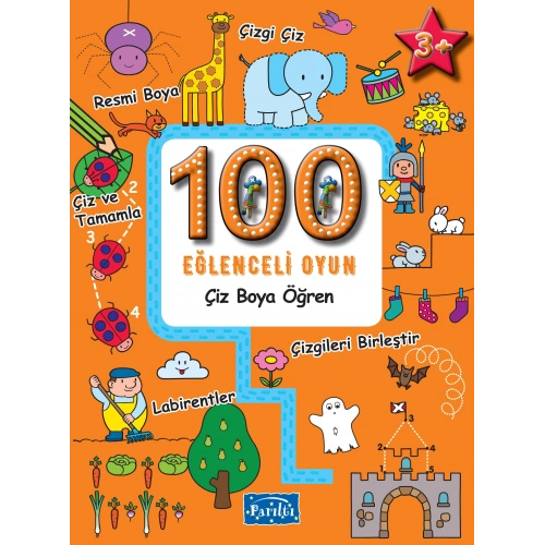100 Eğlenceli Oyun - Çiz Boya Öğren