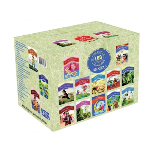 100 Temel Eser 1. Kademe Kutulu 30 Kitap