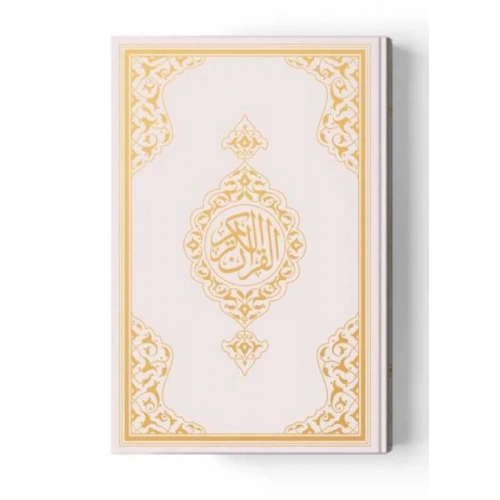 2 Renkli Orta Boy KurAn-I Kerim (Miklepsiz) Beyaz