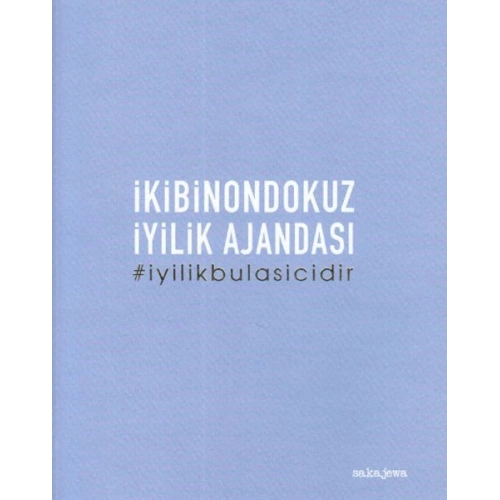2019 İyilik Ajandası İyilik Bulaşıcıdır Orta Boy Beyaz