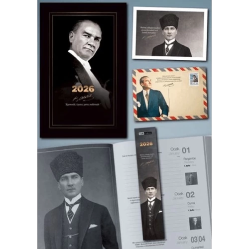 2026 Atatürk Ajandası - Gazi Paşa