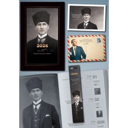 2026 Atatürk Ajandası - Kalpaklı