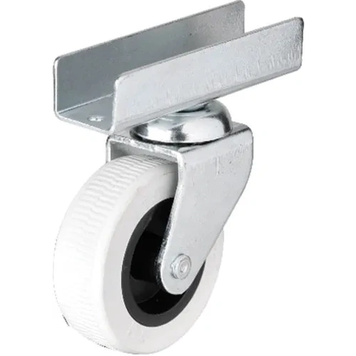 323 - 50x20 Mm Gri Uzun U Tablalı Teker 4 Adet