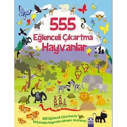 555 Eğlenceli Çıkartma - Hayvanlar