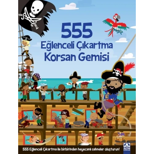 555 Eğlenceli Çıkartma Korsan Gemisi
