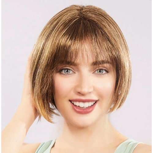 Açık Kahverengi Küt Parti Peruk Küt Saç