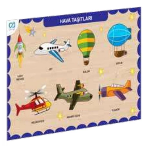 Ahşap Hava Taşıtları Eğitici Set