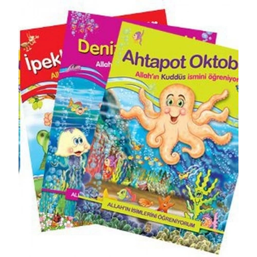 Allahın İsimlerini Öğreniyorum (10 Kitap Takım)