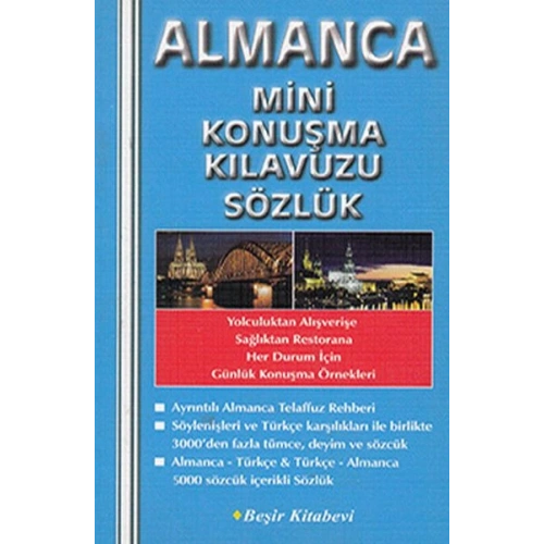 Almanca Mini Konuşma Kılavuzu Sözlük
