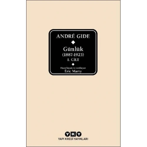 André Gide Günlük (1887-1925) 1.Cilt