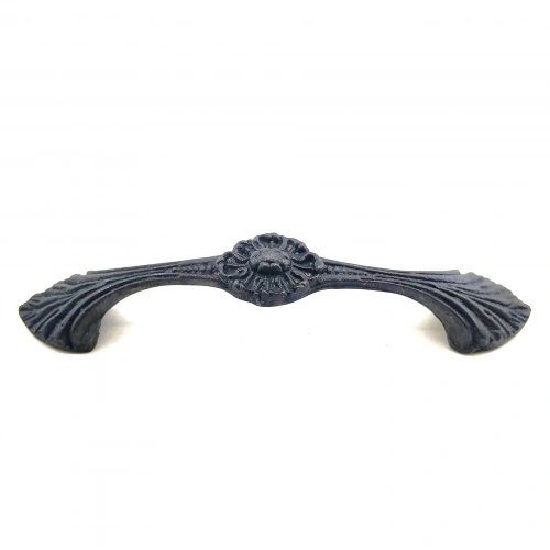 Antika Tarz Dekoratif Pirinç Göz Mobilya Kulbu - 21x127 Mm, Oksit