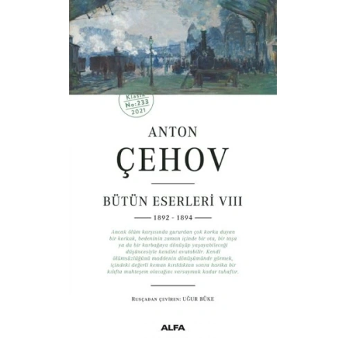 Anton Çehov Bütün Eserleri 8