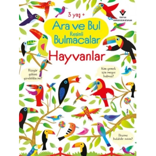 Ara Ve Bul Resimli Bulmacalar - Hayvanlar