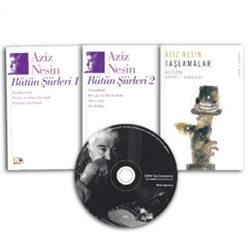 Aziz Nesinden Şiirler: 3 Kitap 1 CD