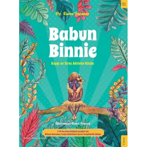 Babun Binnie Kaygı ve Stres Aktivite Kitabı