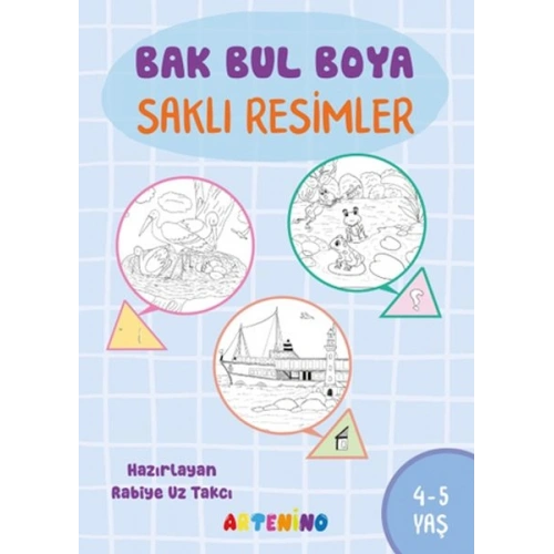 Bak Bul Boya – Saklı Resimler 4-5 Yaş