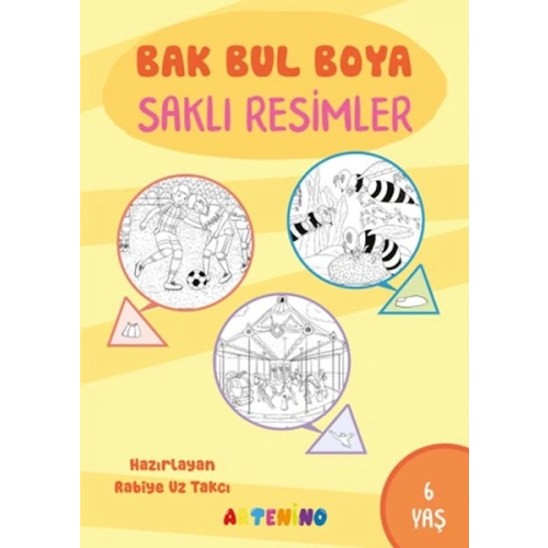 Bak Bul Boya – Saklı Resimler 6 Yaş