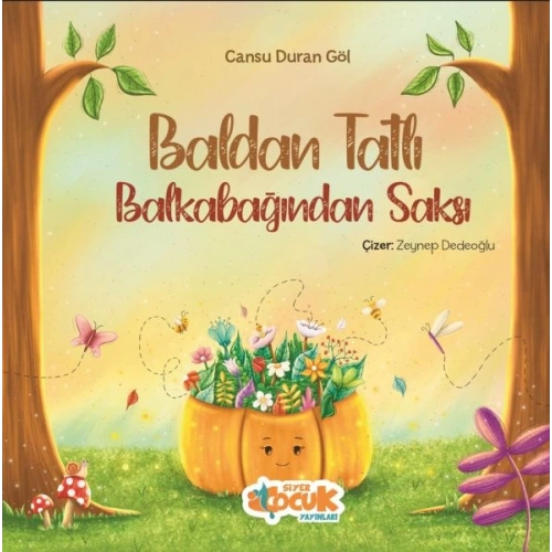 Baldan Tatlı Balkabağından Saksı