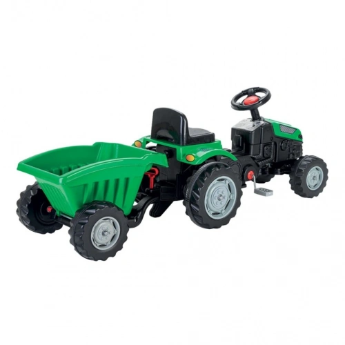 BFS 07 316 TRAKTÖR RÖMORKLU PEDALLI YEŞİL