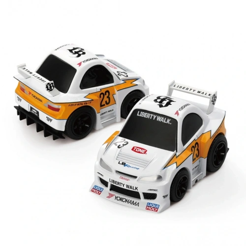 BFS 1/64 Qube Carz Serisi Nissan LB-Super Silhouette Liberty Walk Presentation Blister Paket