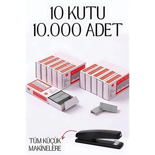 BFS  10 Kutu 10.000 Adet Küçük Zımba Teli