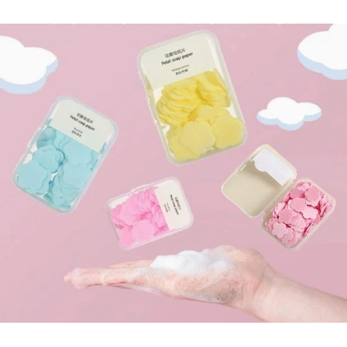 BFS 100 Yaprak Eriyen Mini Parfümlü Kağıt Sabun