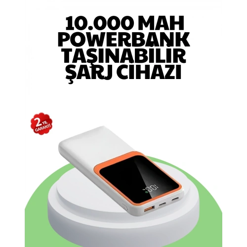 BFS 10000 mAh Hızlı Şarj Destekli Powerbank – Hafif, Kompakt ve Güvenli