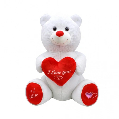 BFS 1028B Sevimli Ayı Beyaz 80 cm