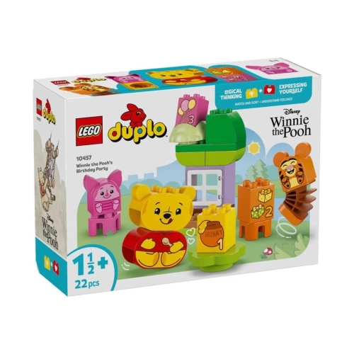 BFS   10457 Lego Duplo Winnie The Poohnun Doğum Günü Partisi 22 parça +1,5 yaş